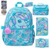 Zaino Smiggle per Bambini Studenti Scuola Elementare Taglia Grande Borsa a Spalla Ergonomica con Spallacci Traspiranti Imbottiti Animale