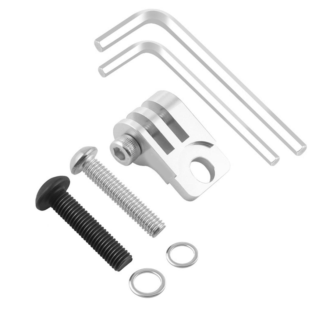 Supporto per Computer da Bicicletta Supporto per Fotocamera Supporto per Luce Bicicletta Pieghevole Base Supporto Lampada Bicicletta Adattatore Supporto Lampada Illuminazione