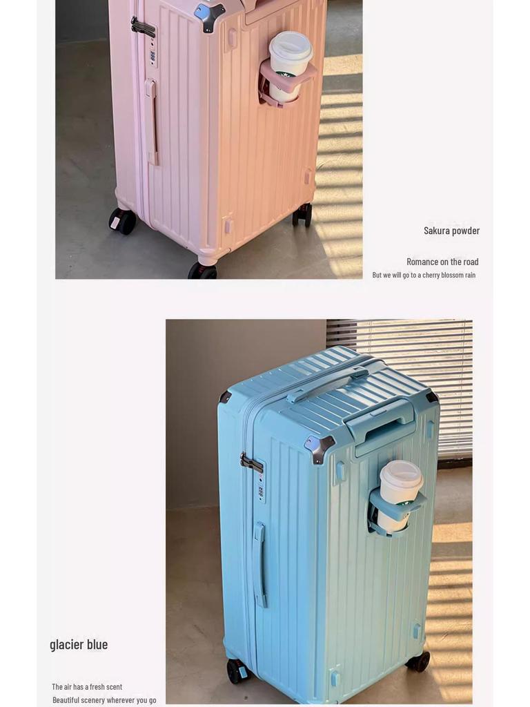 20-Inch Large Capacity Multi-Wheel Suitcase for Female Students