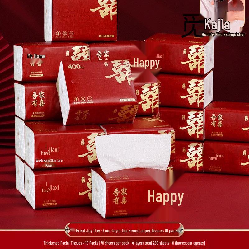 

Complete Wedding Banquet Tissue Napkins Set: Flagship Store Reception Essentials No Specification