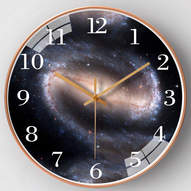 14-inch 35cm Nordic modern simple wall clock home dining room bedroom living room clock decorative quartz clock