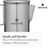 Snow Peak Stainless Steel Percolator 6 Cups PR-006