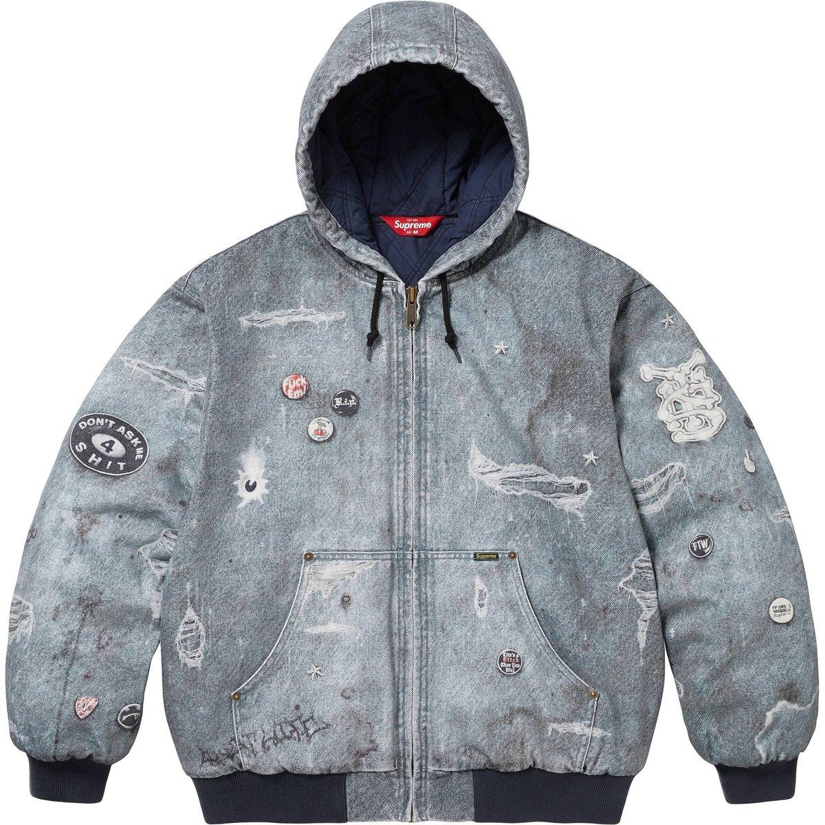 Supreme Trompe L`oeil bomber jacket SUP-FW24-186