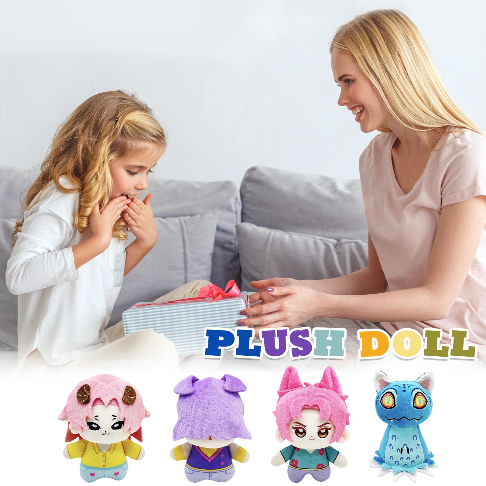 

Плюшевая кукла, Игрушка в подарок, Мультфильм, Детская тряпичная кукла, Детская подарочная подушка One Size