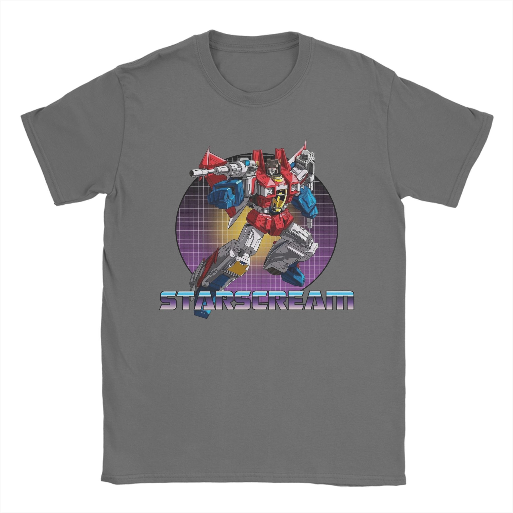 

Mens Womens Starscream Decepticon Transformersed Shirt Cotton Printed T-Shirt Top Clothing 4XL