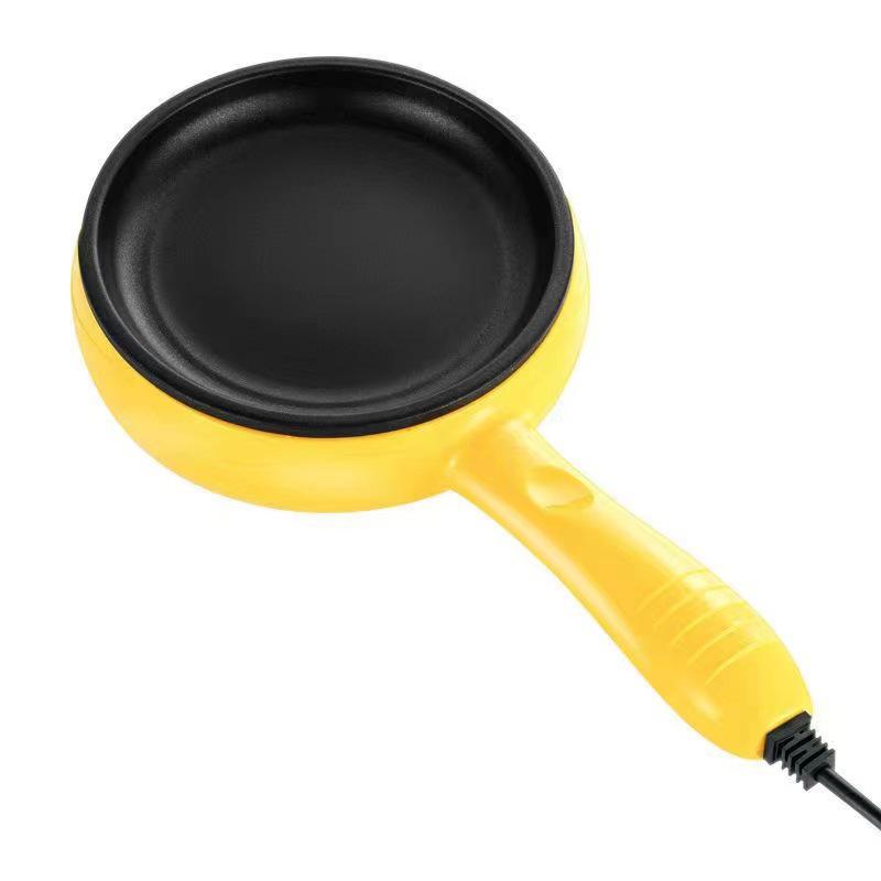 Cocedor y Freidora Eléctrica de Huevos Compacto de Doble Capa con Apagado Automático