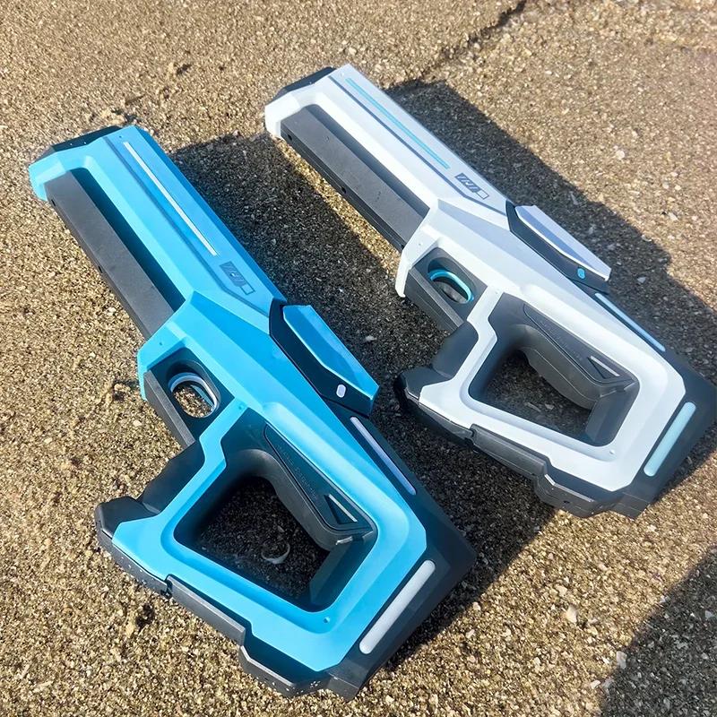 43Cm Electric Water Guns For Adults Powerful Squirt Automatic Water Suction Water Blasters Summer Outdoor Beach Toy For Kid Gift