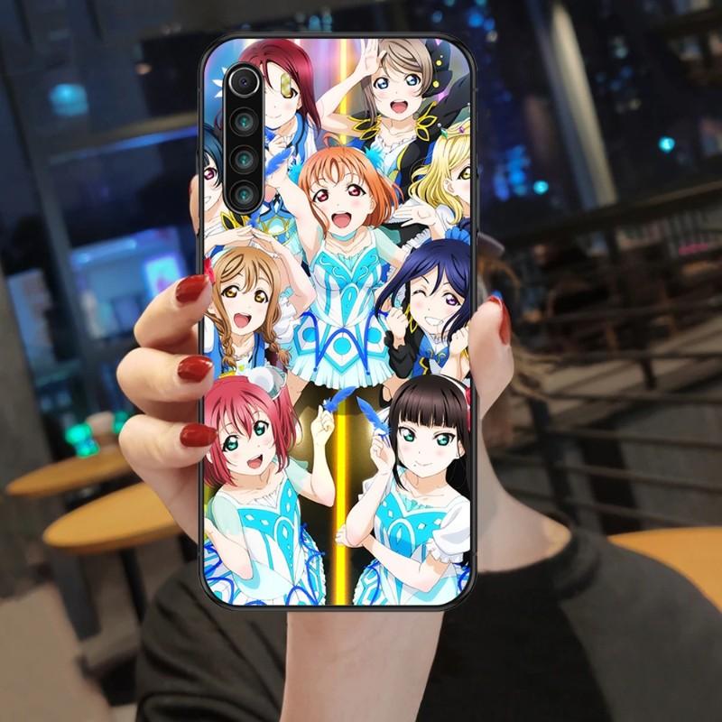 Love Live School Idol Phone Case For Xiaomi Mi 12 11T 10T 9T Lite Pro Ultra Note 10 Poco F3 F4 X4 GT Soft Black Phone Cover