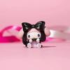Bowknot New And Yoga Kuromi Cinnamoroll Cute Kawaii Mini Decorative Action Figure Trendy Toys Cute Girls Birthday Gift