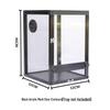 PAYI Climbing Pet Cage: Aluminum Net Box for Reptiles - Chameleons, Frogs, Lizards with Heat Preservation
