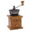Europäische Mini-Kaffeemühle aus Massivholz mit Handkurbel und Keramikkern