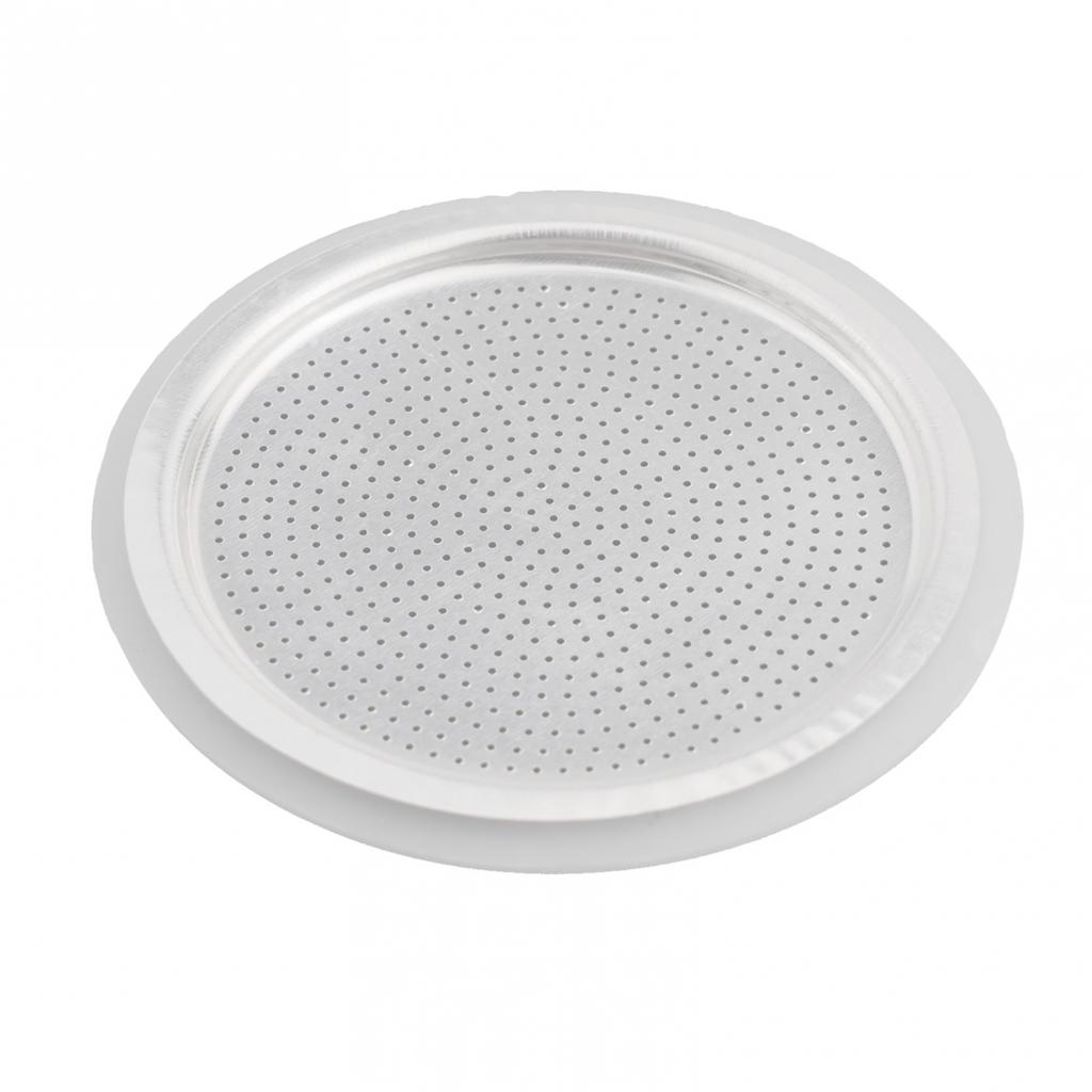 Silicone Ring Seals Ring Stainless Steel Strainer Easy To Clean For Espresso Pot