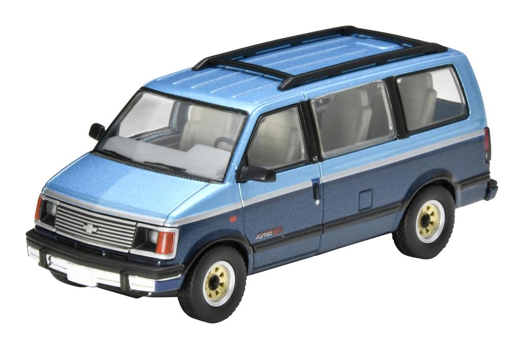 TOMYTEC Tomica Limited Vintage Neo LV-N325b Chevrolet Astro LT AWD Light Blue/Navy 1994 Model (Assembled)