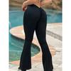 Women High Waist Flared Yoga Pants Workout Fitness Long Leggings