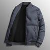 Baseball collar cotton clothes men's short winter thickened warm and cold warm jacket casual Qingchao brand jacket