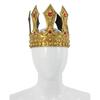 Exquisite Metall Prinz Tiara Zirkon Halloween Kostümzubehör Retro Königskrone Frauen/Männer