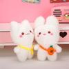 Adorable Plush Bunny And Kitty Stuffed Toys Soft Short Plush Kids Gifts