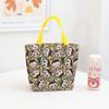 Oxford Cloth Lightweight Lunch Bag With Kuromi Labubu Print Design For Office Use And Outdoor Storage