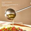 04 Stainless Steel Spoon with a Stylish Design, Long-Handled Soup Spoon, Oil Pouring Spoon, Small Spoon for Pouring Oil, Long-Handled Spoon