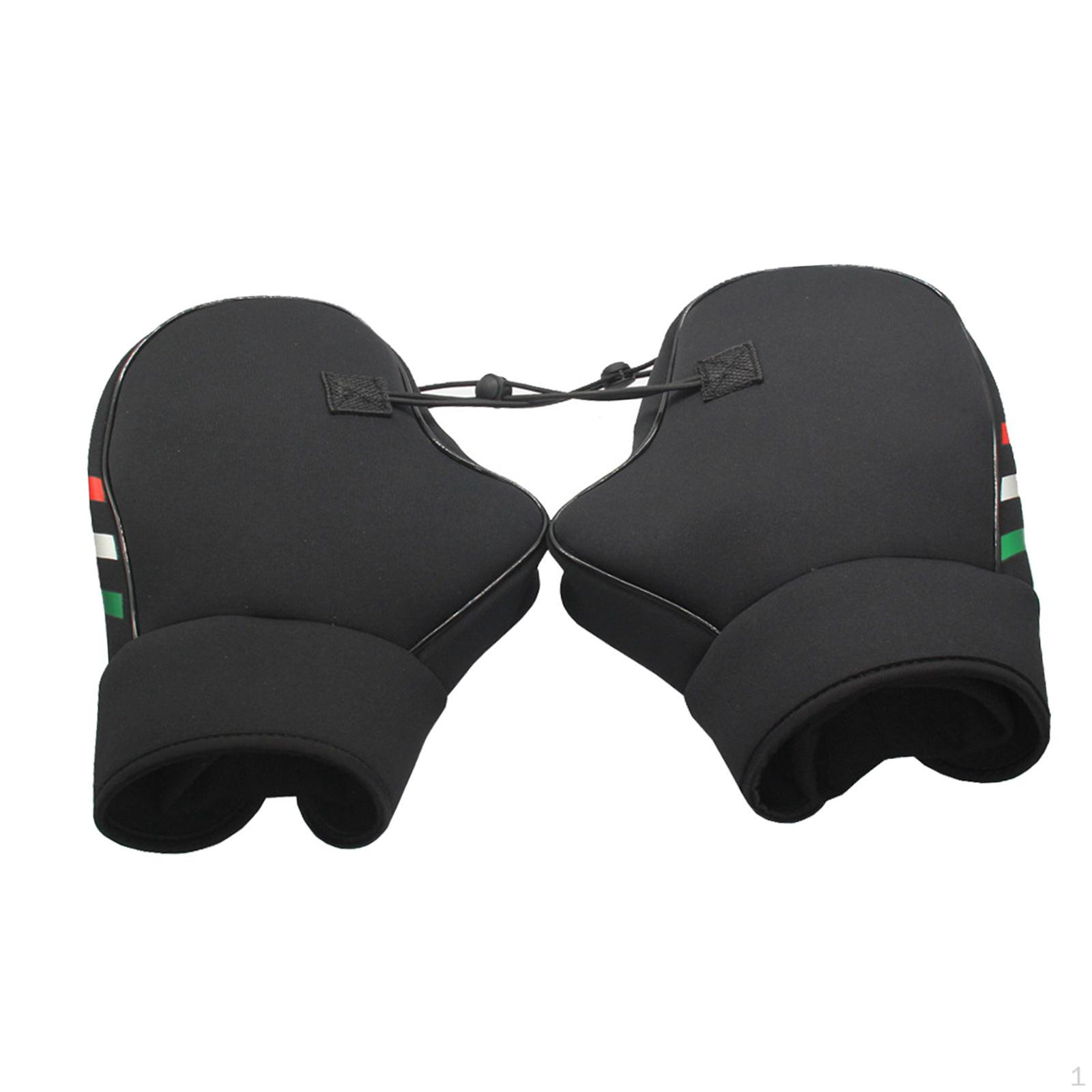 

2Pcs Motorcycle Handlebar Gloves, Bike Mittens, Easy to Use Windproof Install