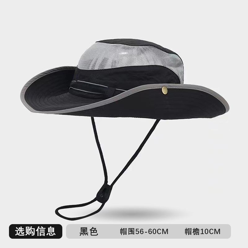 Sun Hats for Men Women Fishing Hat UPF Protection Wide Brim Bucket Hat Breathable Quick-Dry Water Rapellent Outdoor Hiking Beach Travel Summer Hats