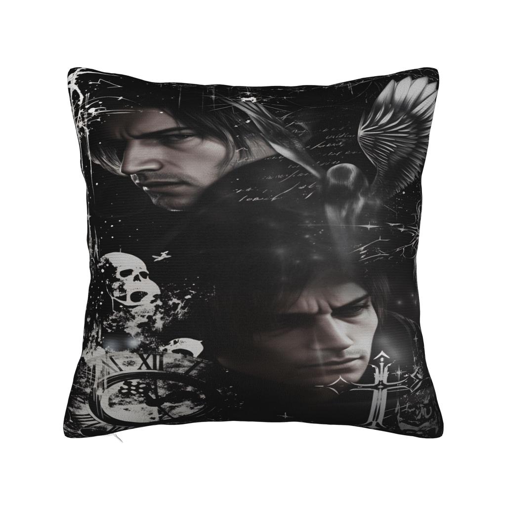 Residents Evils Pillow Case Graphic Pillow Cover For Living Room Bed Chair Vintage Pillowcases