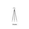 1pc 40cm Garden Basket Hanging Metal Chains Flower Planter Pots Holder  3/4  Point Plant Hanger Home Garden Tools