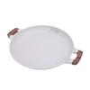 Korean Grill Pan Even Heating Portable Multifunctional Maifanite BBQ Grill Plate for Indoor Outdoor