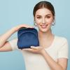 Two In One Travel Jewelry Organizer Magnetic Detachable Detachable Velvet Pouch Daily Commuting