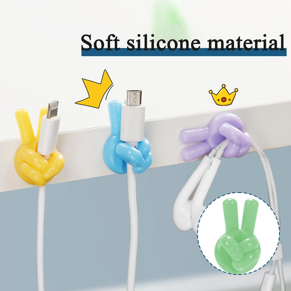 

Cute Data Cable Stick Hook Multipurpose Cable Storage Rack Home Storage Tool China Mainland