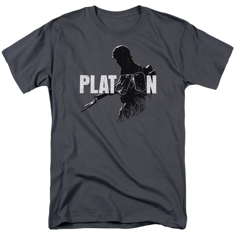 Platoon  Charcoal  T-Shirt or Sleeveless Tank - to 5X Unisex T-Shirt L