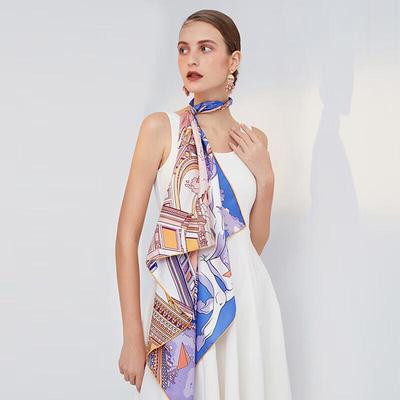 Aurora Double-Sided Mulberry Silk Scarf