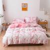 Plain Marble Print Bedding Pattern Quilt Cover Sheet Three Or Four Piece Set
