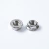 Stainless Steel Hex Flange Lock Nut with Serrations DIN6923