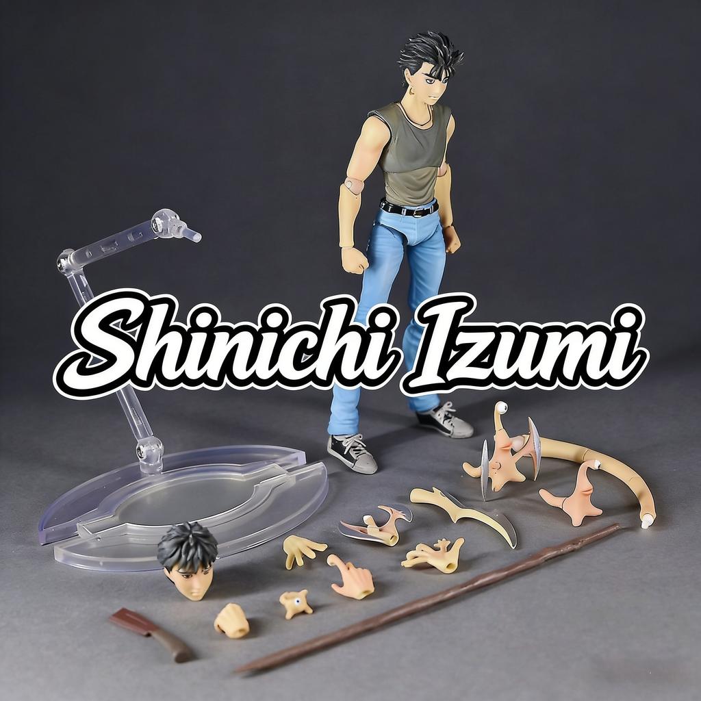 New Parasyte Anime Shinichi Izumi Action Figure Super Movable Comic Version Ver. Articulated Doll Model Desktop Ornament