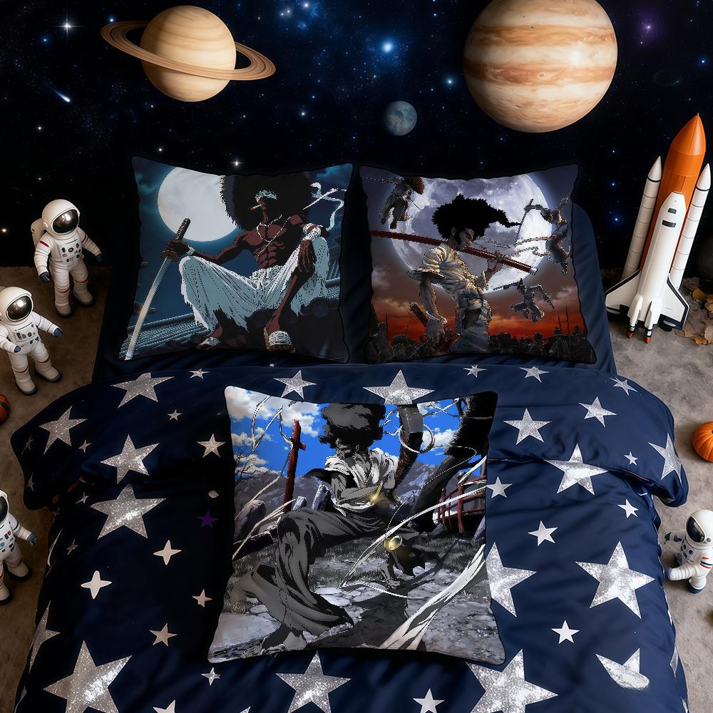 Manga Anime A-Afro S-Samurai cushion cover Home Office Convenient Nordic Simplicity Hit With Zipper Cushion Cover