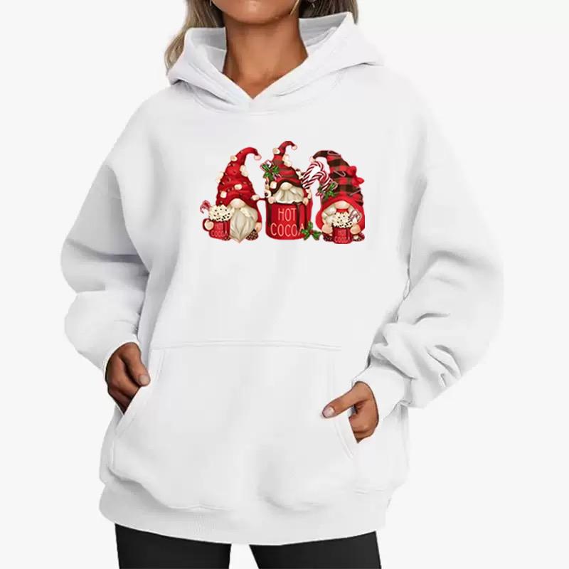 New Men Women Autumn Winter Hoodie Festive Christmas Graphic Sweatshirt Casual Loose  Long Sleeve Hoodie Street Hip Hop Clothing