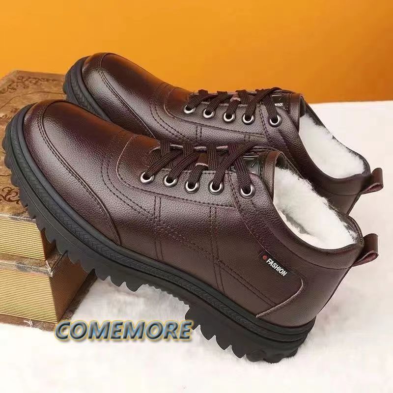 Mens Classic Retro Leather Chelsea Men Fashion Ankle Boot Casual British Style Short Boot High-Top Shoes Fashion Comfortable New