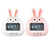 Digital Kitchen Timer Cute Bunny Magnetic Precise Easy  Clear Alarm Cooking Timer for Famil