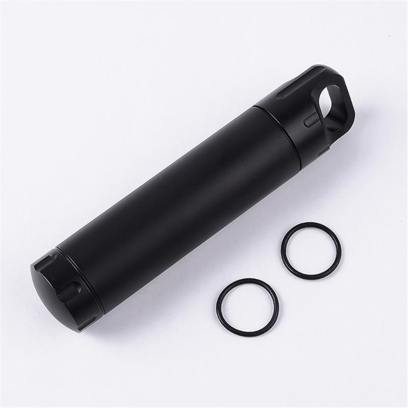 Vodotěsná úložná trubice pro venkovní použití Kompaktní cestovní víceúčelový úložný kontejner pro kempování a cestování