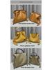 Luojia 2023 Solid Color Dumpling Handbag: High-End Texture Drawstring Bucket Bag