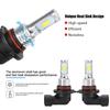 H10 9145 Fog Light 80 8000K White LED Fog Light Highlight Universal Replacement Bulbs, 2-Pack, Bulbs, 12-24V