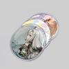 10pcs/Set CPP Badge Protective Sleeves Round 63/83mm Badge Protector Case  For 58/75mm Badge Storage