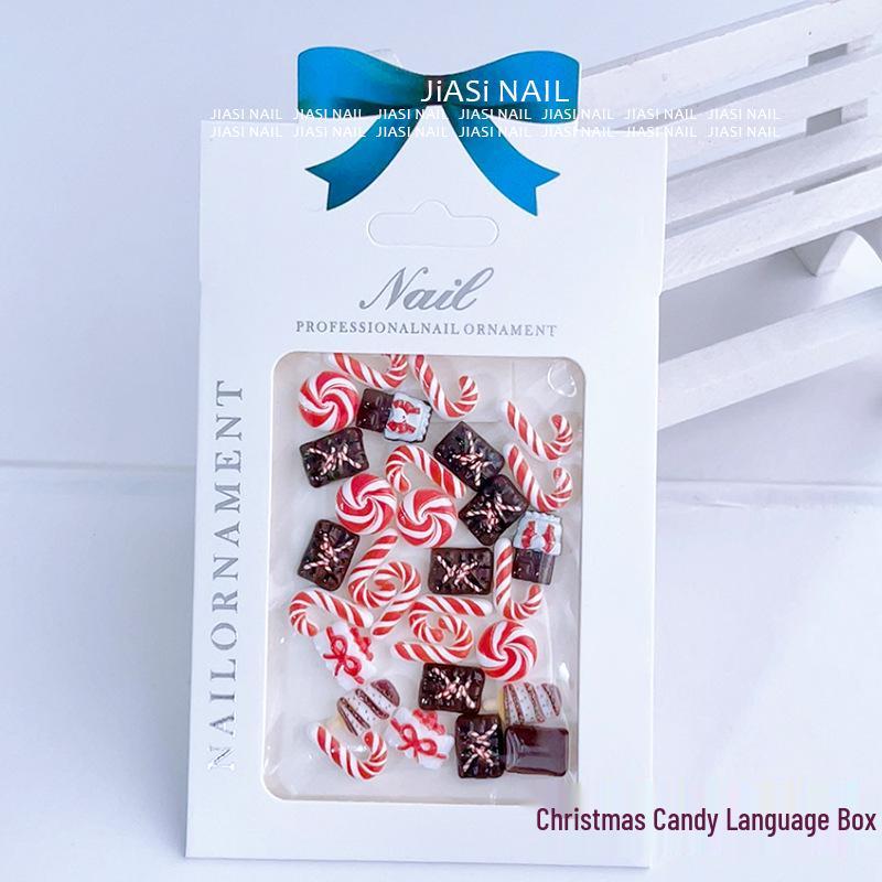 Camellia Gradient Rose Pearl Rhinestone Nail Decoration Pack