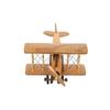 Small Size Wooden Airplane Model Wood Desk Display Model  Gift for Collectors