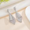 European & American Style Zirconia Drop Earrings: High-End, Unique, Versatile Women's Accessories
