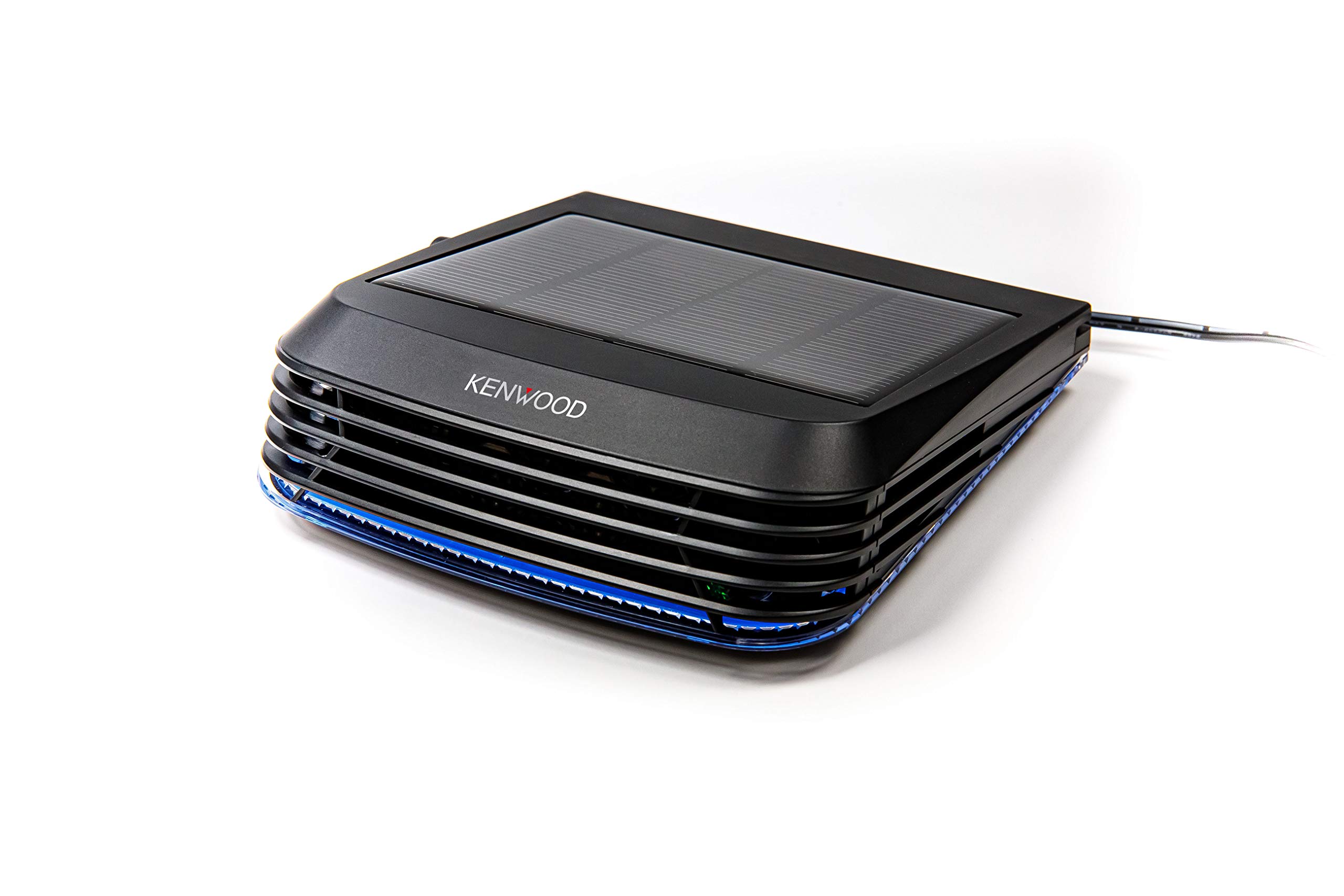 

KENWOOD Disinfecting and Deodorizing Low Concentration Ozone Generator Solar Type Compatible Black DC12V/24V/USB Filterless/Fanless CAX-DS01