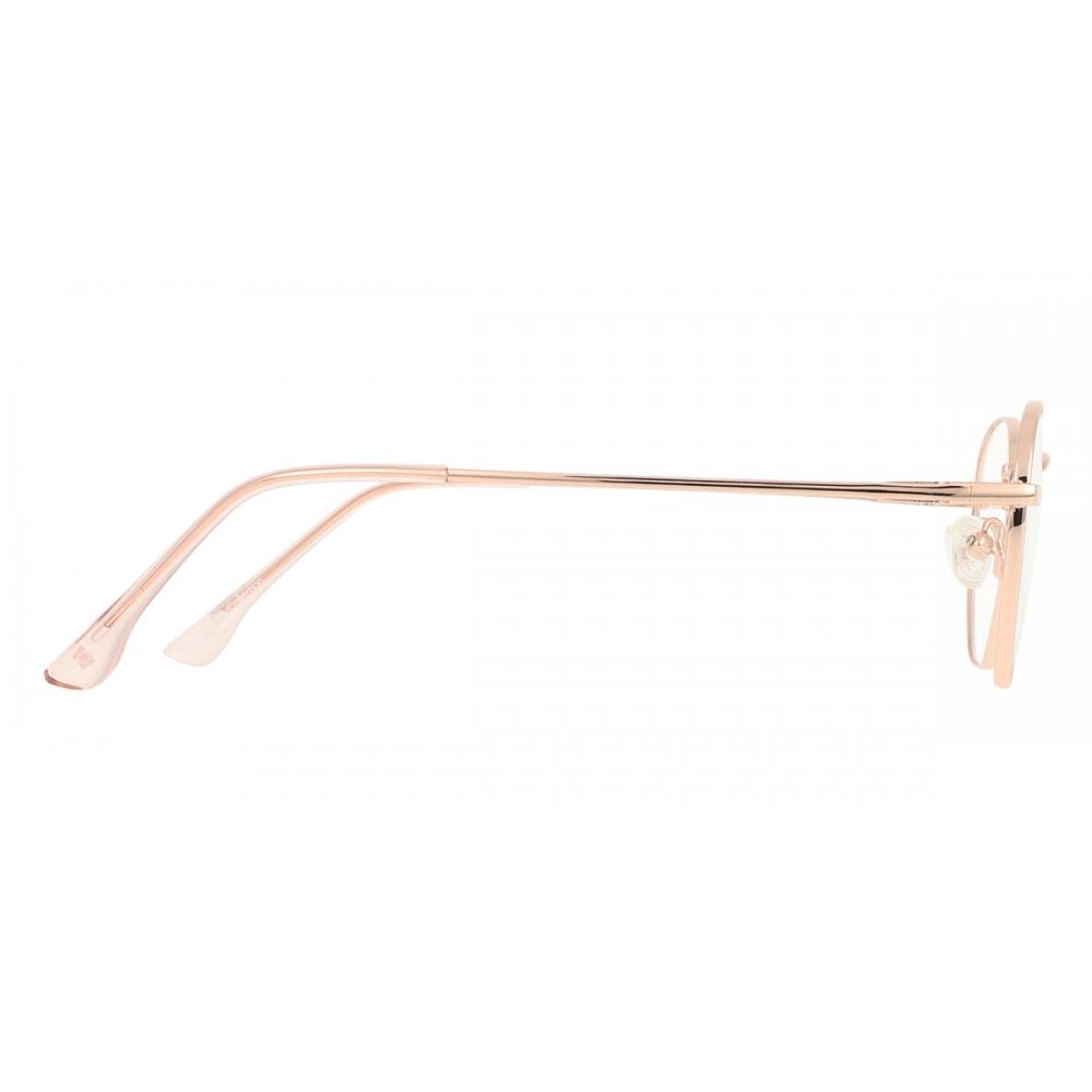 Full Rim Oval Rose Gold Smartbuy Collection Hokk M298 Fashion Unisex Eyeglasses