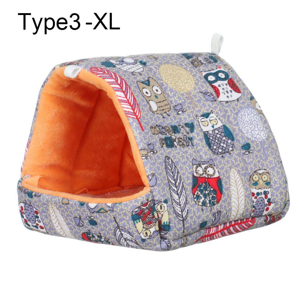 Cute Comfortable Winter Small Animal Sleeping Bed Guinea Pig Nest Warm Mat Hamster House