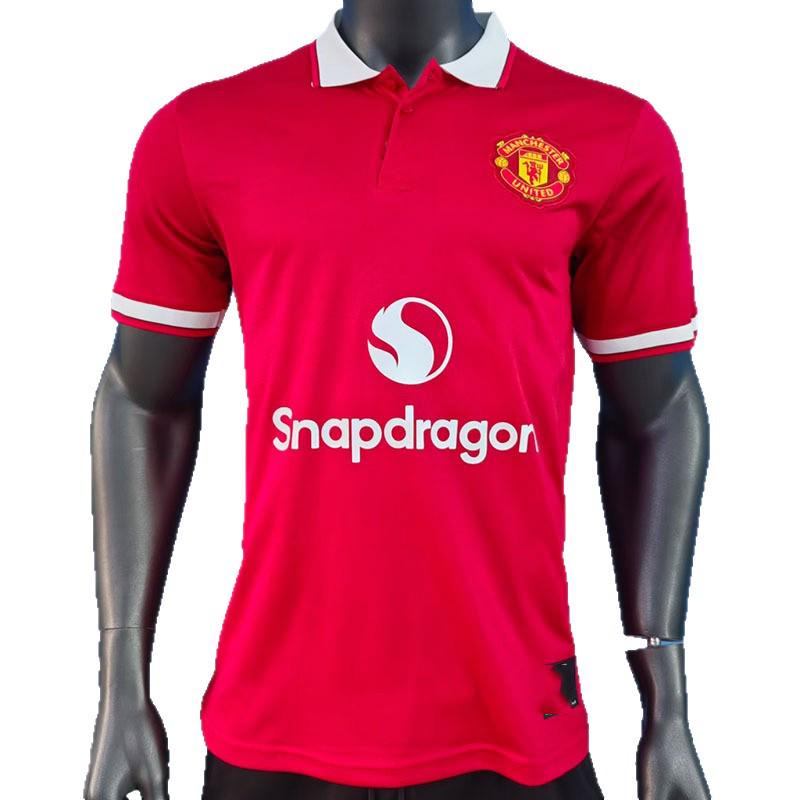 Manchester United Red Fan Edition Polo Football Jersey (S-2XL)